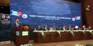 TOBB Türkiye Sektörel Ekonomi Şurası, 7 bakanın katılımıyla gerçekleştirildi