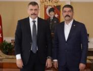 TSO Başkanından Erzurum valisine ziyaret